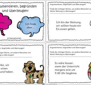 argumentieren, begründen, überzeugen II