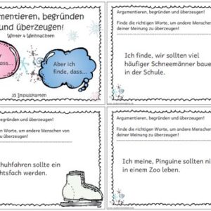 argumentieren, begründen, überzeugen I