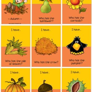 I have, who has? - Autumn