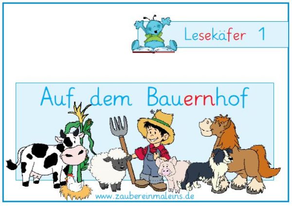 Lesekäfer: Auf dem Bauernhof