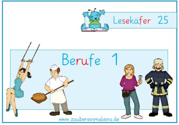 Lesekäfer: Berufe 1
