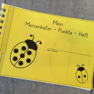 Marienkäfer-Punkte-Heft