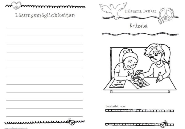 Dilemma-Denker: Kritzelei