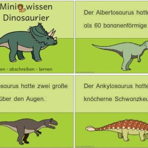 Miniwissen: Dinosaurier