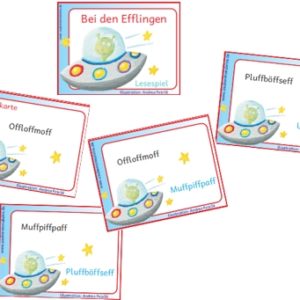 Lesespiel Bei den Efflingen