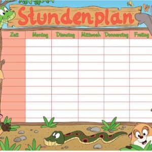 Stundenplan Erdmännchen