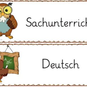 Tagestransparenz Eulenklasse