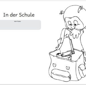Ausmalheft Grundregeln Eule