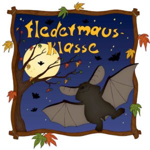 Türschild Fledermausklasse