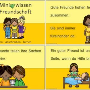 Miniwissen: Freundschaft