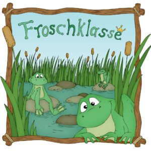 Türschild Froschklasse
