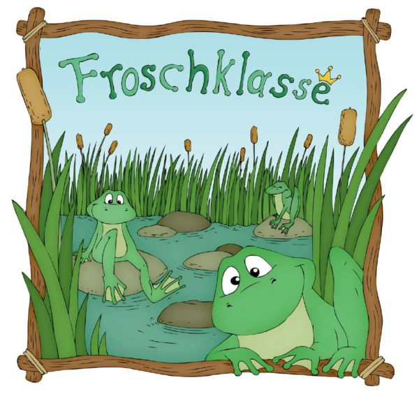 Türschild Froschklasse