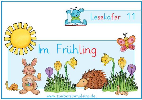 Lesekäfer: Frühling