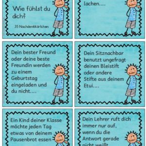 35 Nachdenkkärtchen