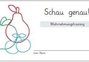Schau genau! - Wahrnehmungstraining