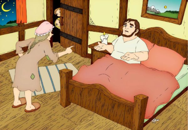 Bildserie: Hänsel und Gretel