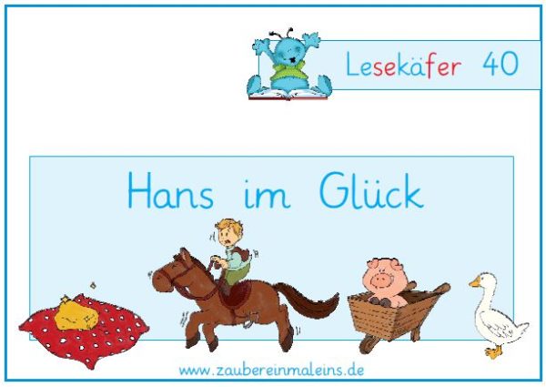 Lesekäfer: Hans im Glück