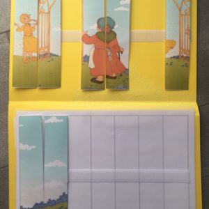 Arbeitsmappe Streifenpuzzle Frau Holle