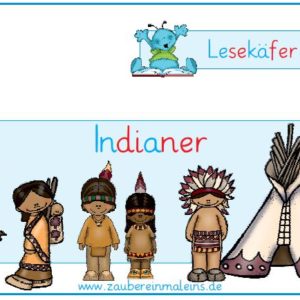 Lesekäfer: Indianer