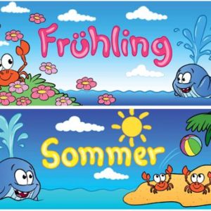 Jahreszeiten Wale