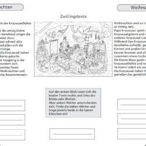 4 Krazwusel Zwillingstexte