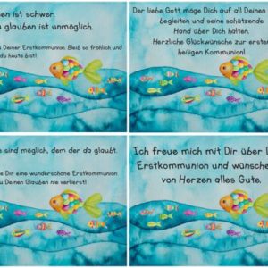 Kärtchen zur Erstkommunion