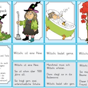26 differenzierte Legelesekarten Witschi Wummelspeck