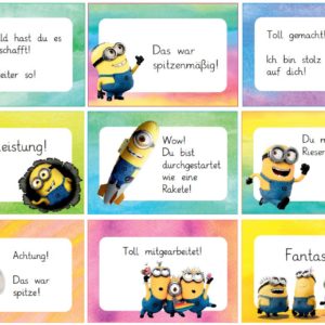 90 coole Lobkärtchen