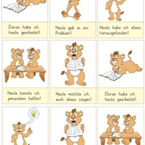 Reflexionskarten Löwe