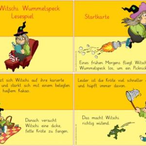 Lesespiel Witschi Wummelspeck