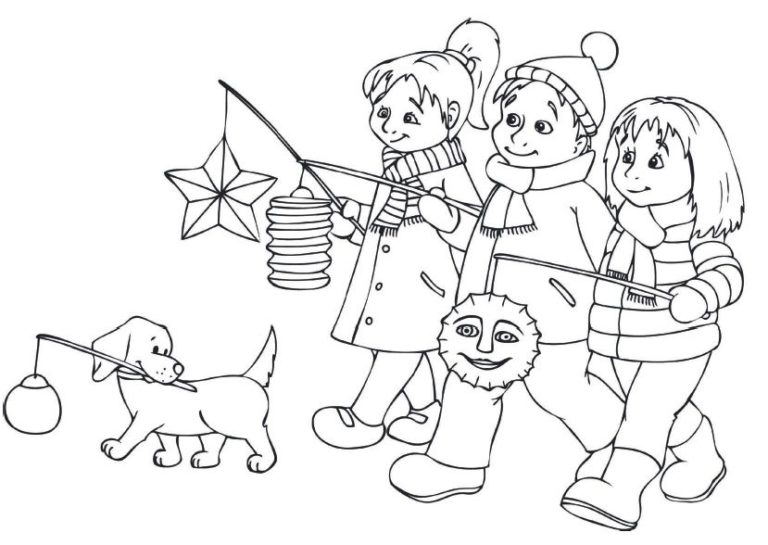 Laternenzauber zum Ausmalen: Kostenlose Ausmalbilder für Groß und Klein!