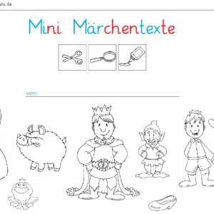 Mini-Märchentexte - differenziert