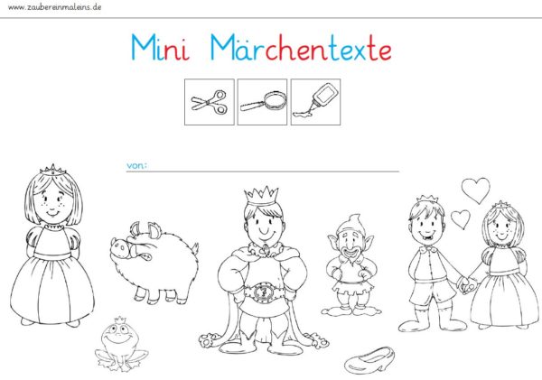 Mini-Märchentexte - differenziert