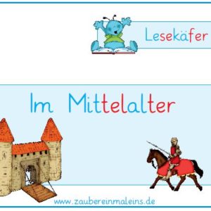 Lesekäfer: Im Mittelalter