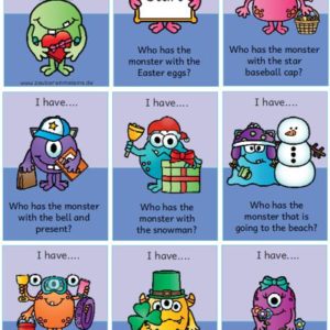I have, who has? - Monster