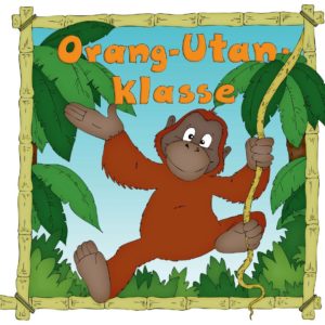Türschild Orang-Utan-Klasse
