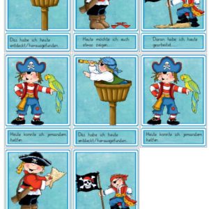Reflexionskarten Piraten