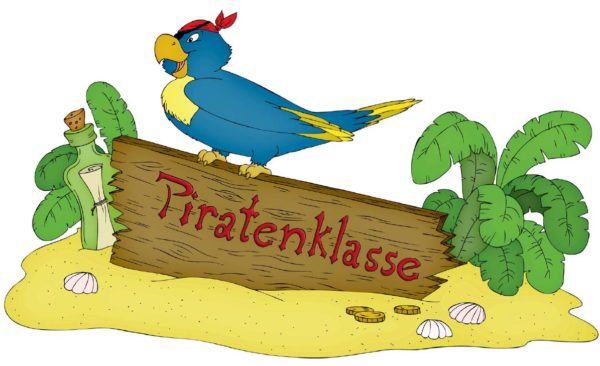 Türschild Piratenklasse