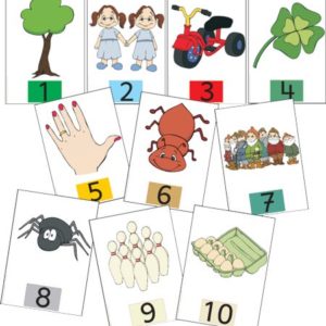 Zahlenplakate 1 - 10