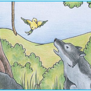 Bildkarten Peter und der Wolf - farbig