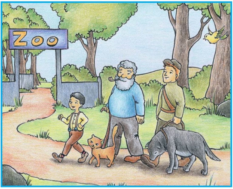 Bildkarten Peter und der Wolf farbig Zaubereinmaleins Shop