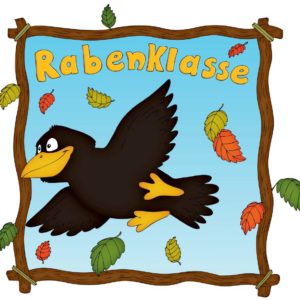 Türschild Rabenklasse