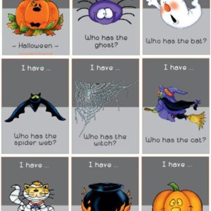 I have, who has? Halloween