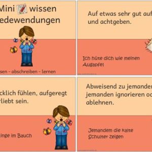Miniwissen: Redewendungen