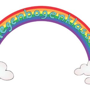 Türschild Regenbogenklasse