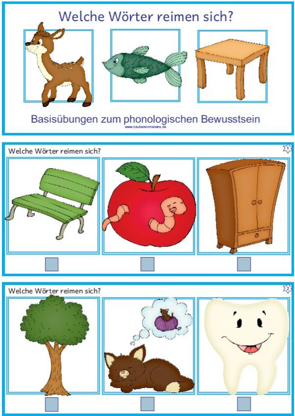 Reimwortkarten