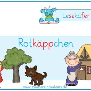 Lesekäfer: Rotkäppchen