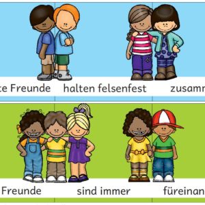 Satzpuzzle Freundschaft