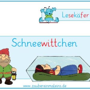 Lesekäfer: Schneewittchen