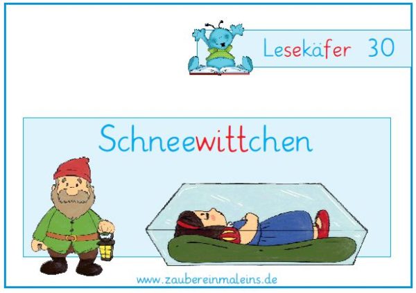 Lesekäfer: Schneewittchen
